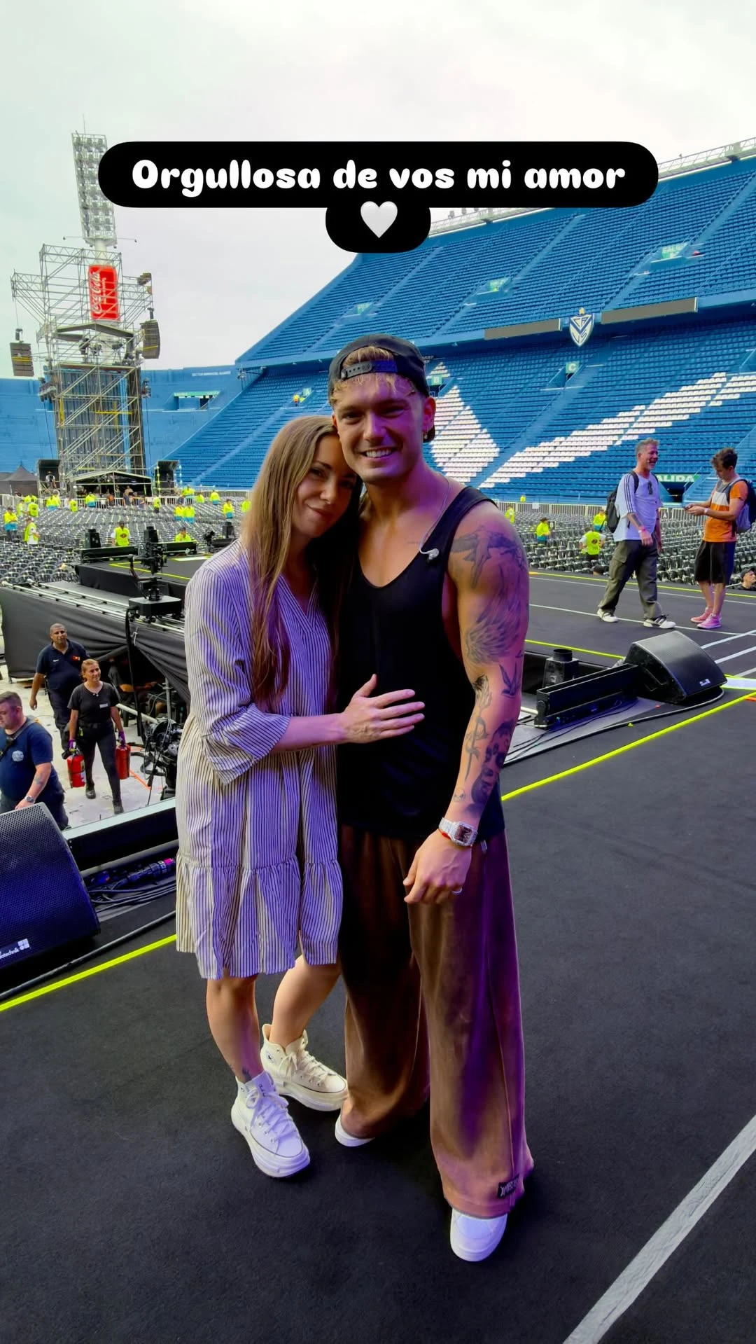 Quién es Eliana, la mamá de Ian Lucas, que salió a defender a su hijo tras el escándalo con Evangelina Anderson