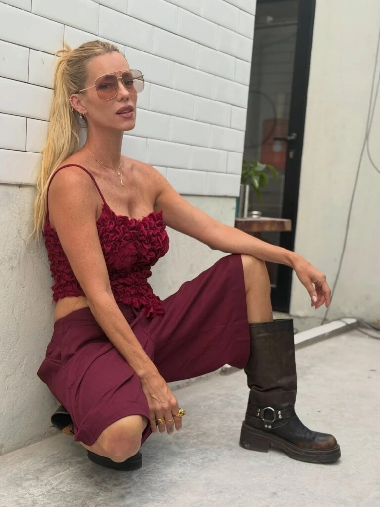 El look de Nicole Neumann. Foto: IG