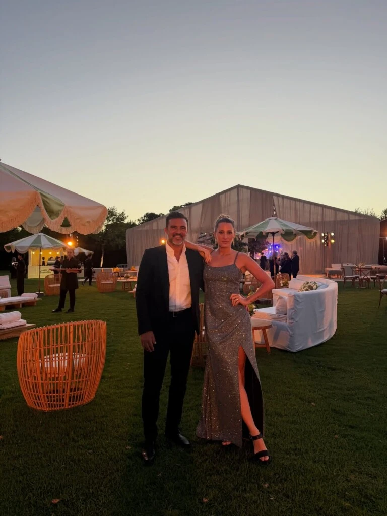 Mica Viciconte y Fabián Cubero.