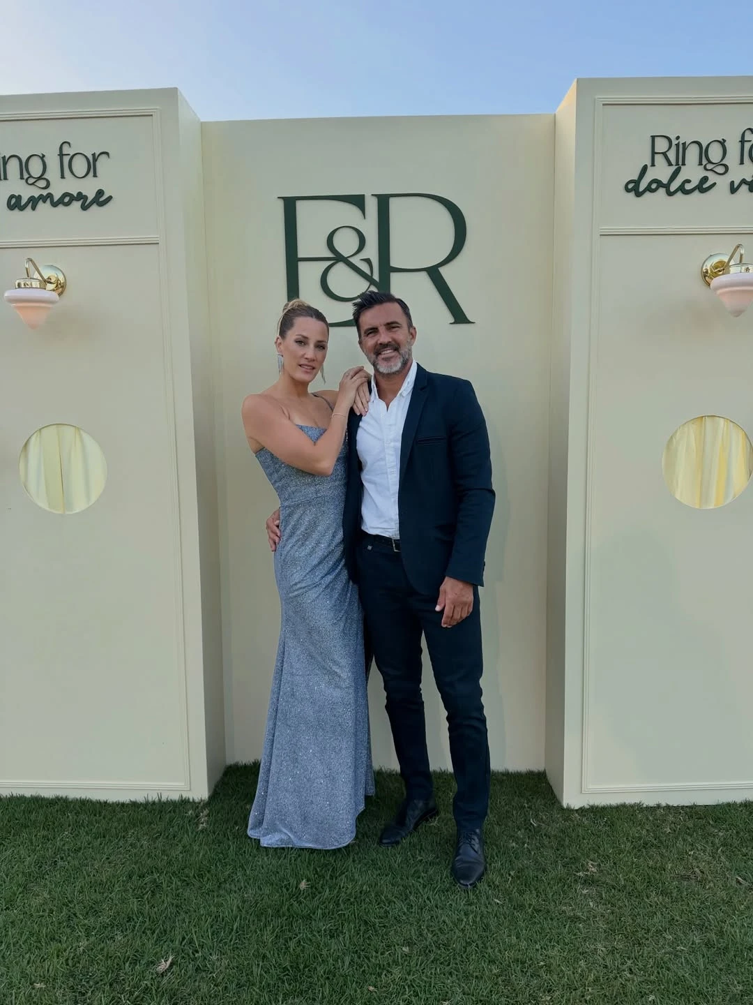 Mica Viciconte y Fabián Cubero.