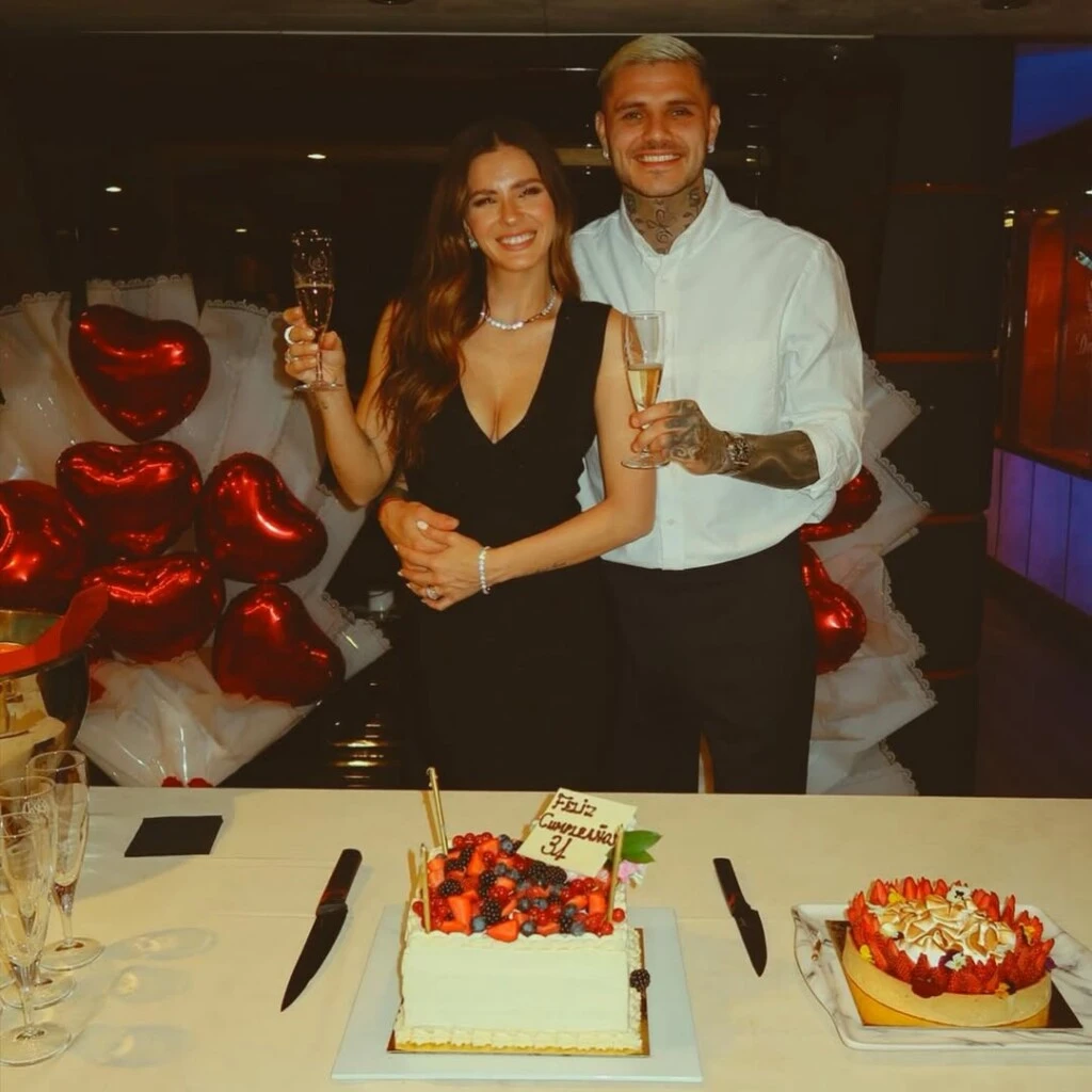 El look de la China Suárez para su cumpleaños. Foto: IG