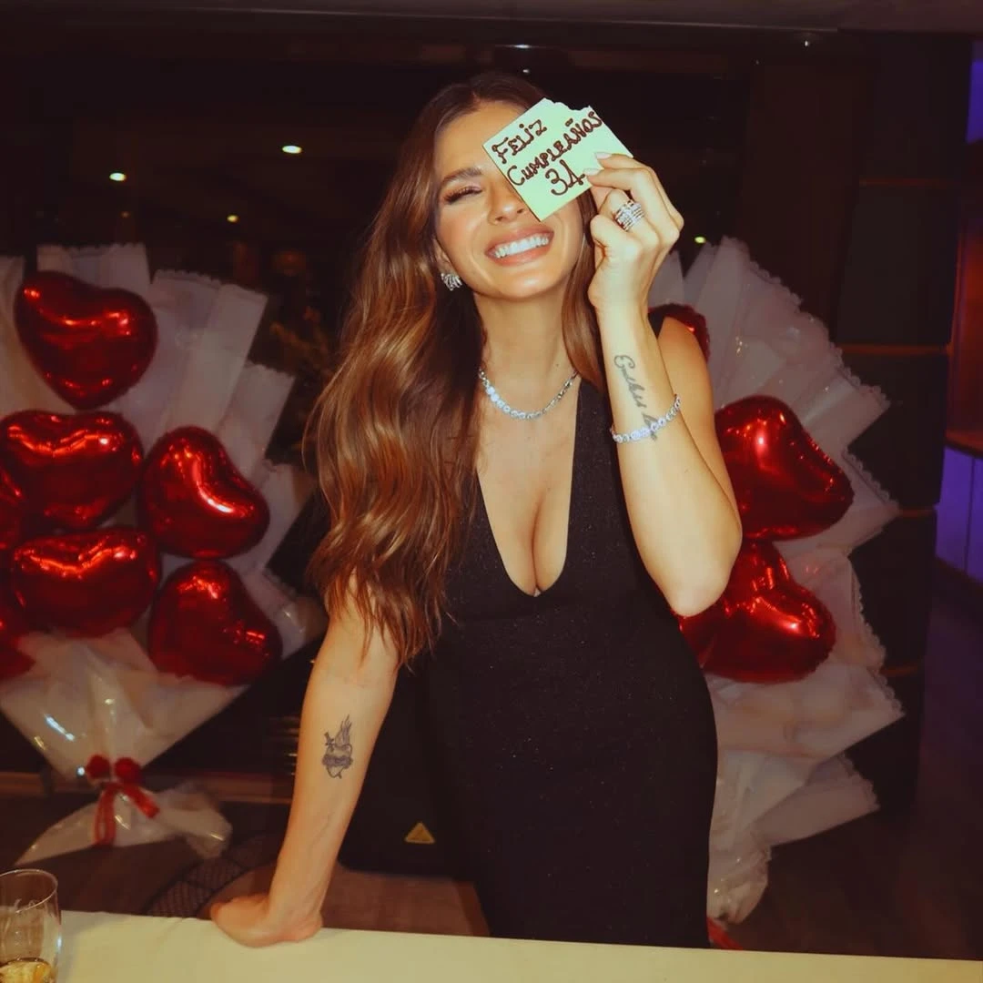 La China Suárez celebró sus 34 años. Fotos: IG. 