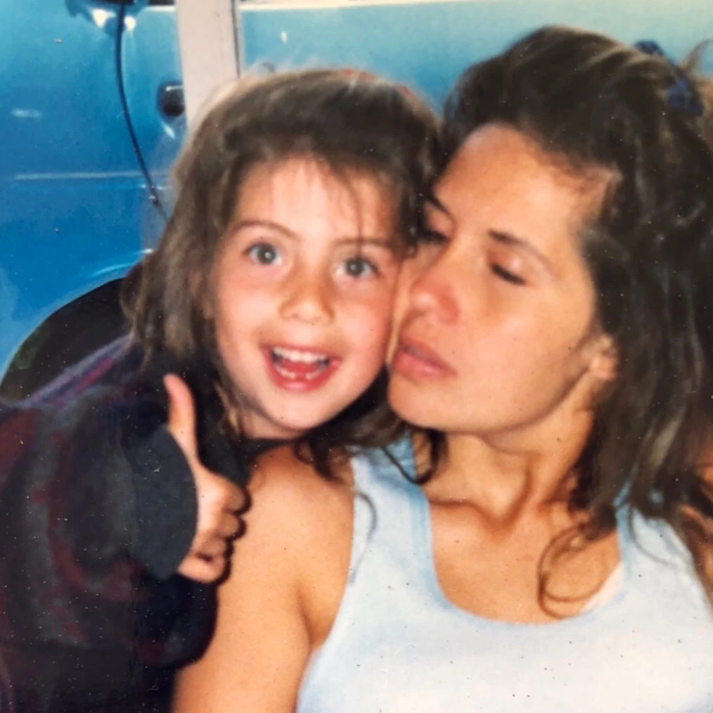 La imagen que usó Wanda Nara para homenajear a su madre. Fotos: IG. 