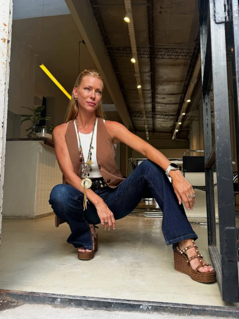 El look de Nicole Neumann. Foto: IG