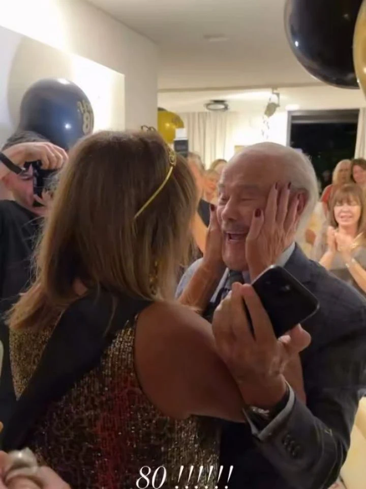 mora furtado cumplió 80 años, las fotos y videos del festejo 