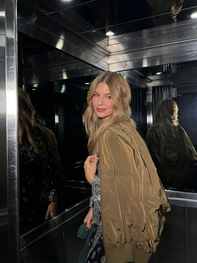 El look de Marcela Kloosterboer. Foto: IG