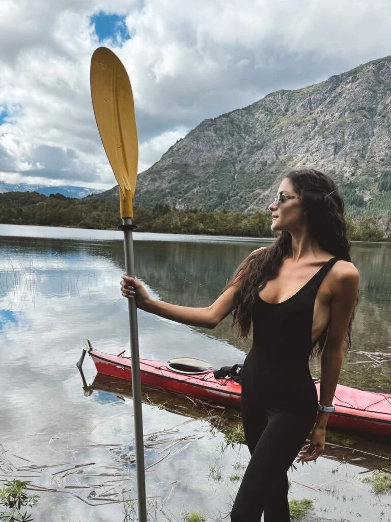 Emily y Nicolás emprendieron viaje al sur argentino para celebrar su luna de miel.