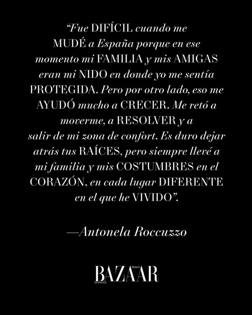 Posteo de Harper´s Bazaar