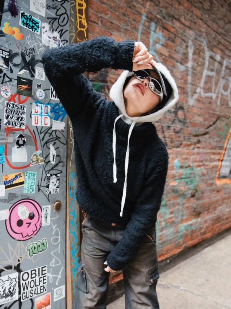 El look de Emilia Attias. Foto: IG