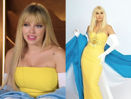 Sofía Gonet homenajeó a Susana Giménez con un look icónico en la final de MasterChef Celebrity