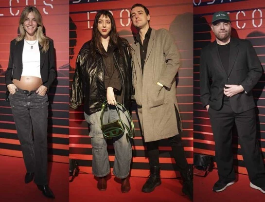 Vidriera: de Benito y Lisa Cerati a Belén Ludueña y Martitegui, los famosos que fueron al show de Soda Stereo