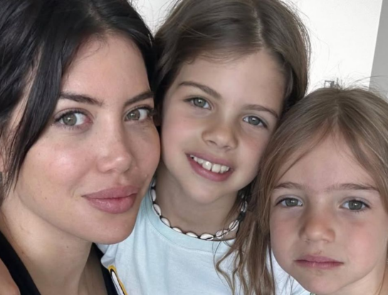 La pijamada que unió a las hijas de Wanda Nara, Evangelina Anderson, Valu Cervantes y La Joaqui: la postal íntima del momento