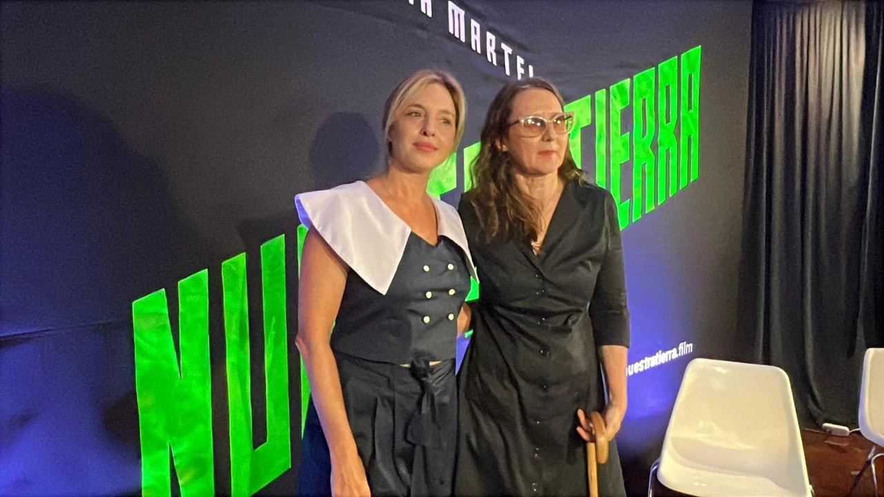 Carla Peterson y Lucrecia Martel.