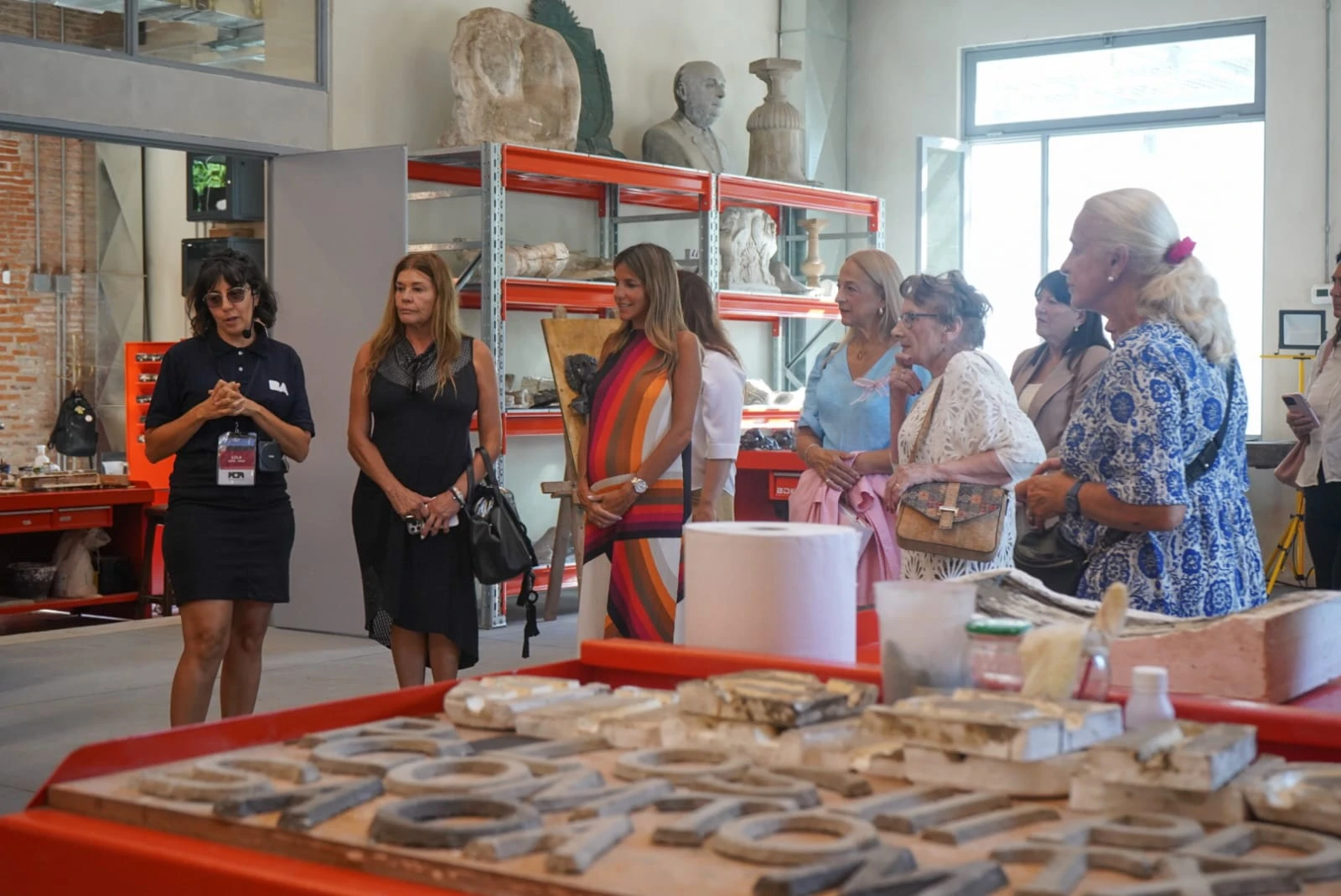 María Belén Ludueña y su iniciativa solidaria.