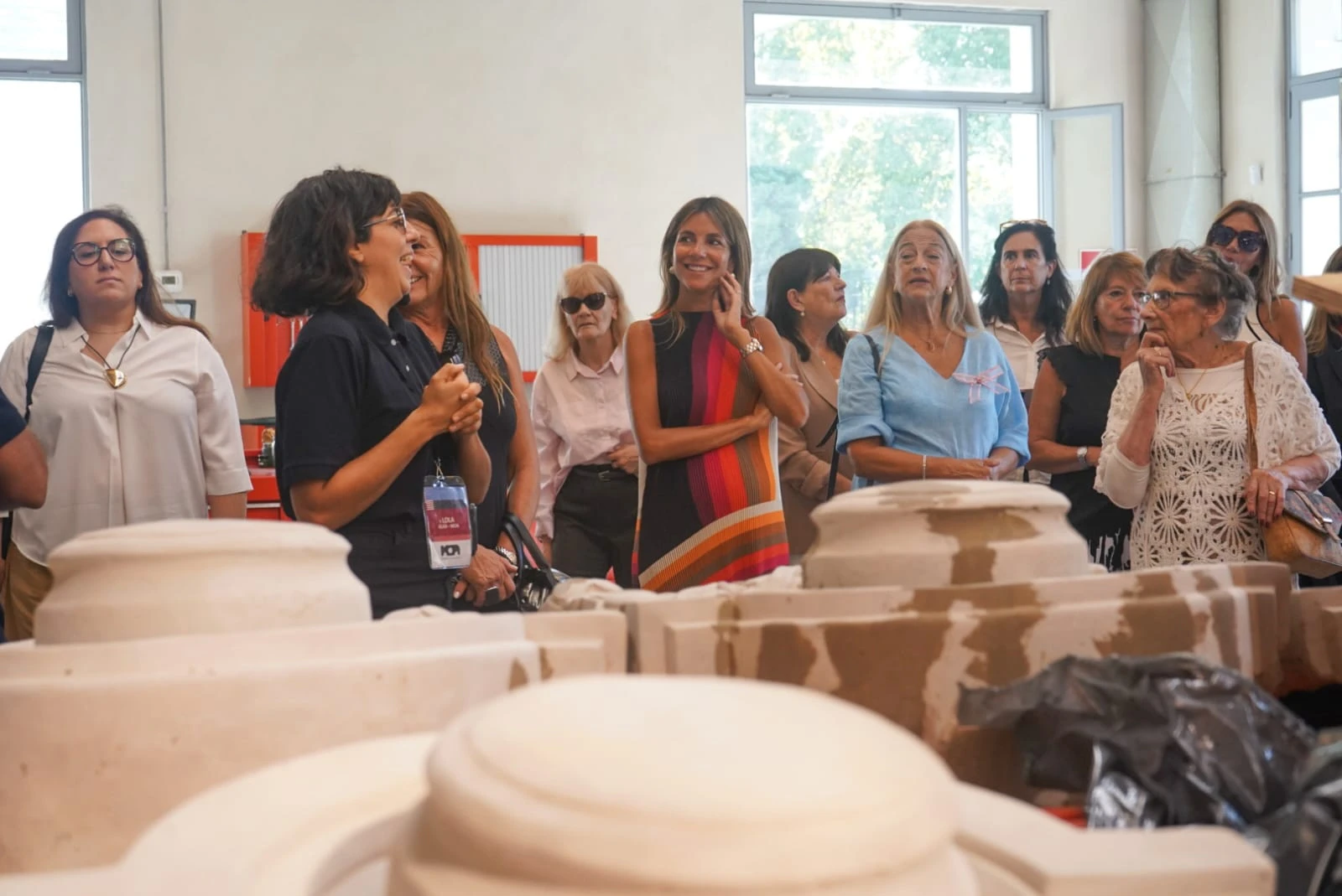 María Belén Ludueña y su iniciativa solidaria.