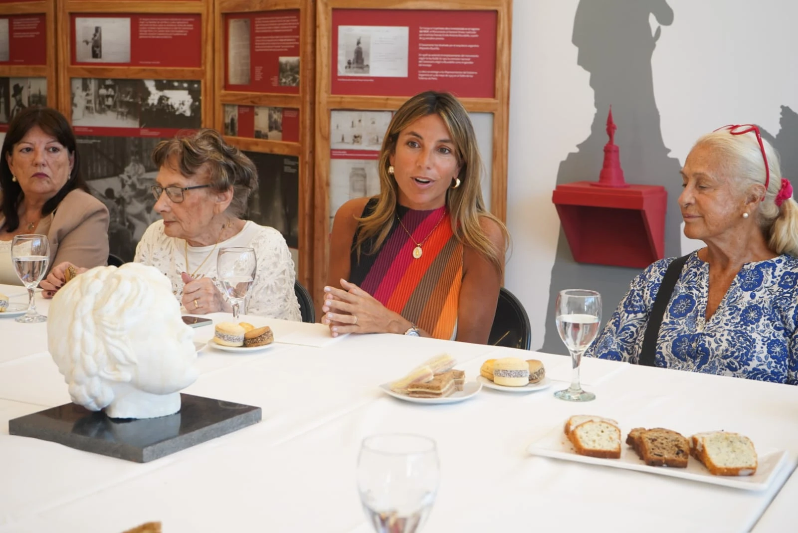 María Belén Ludueña y su iniciativa solidaria.