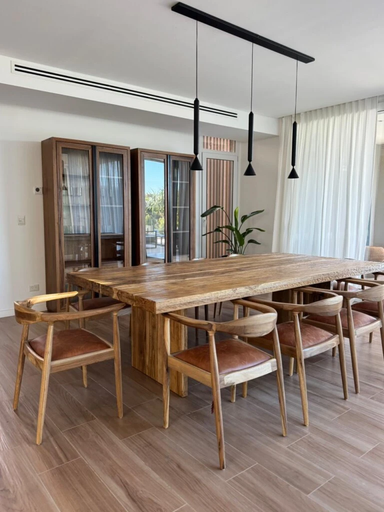 Más allá de lo estético, la conductora puso el foco en la funcionalidad y en la creación de un espacio amplio, armónico y con gran entrada de luz natural.