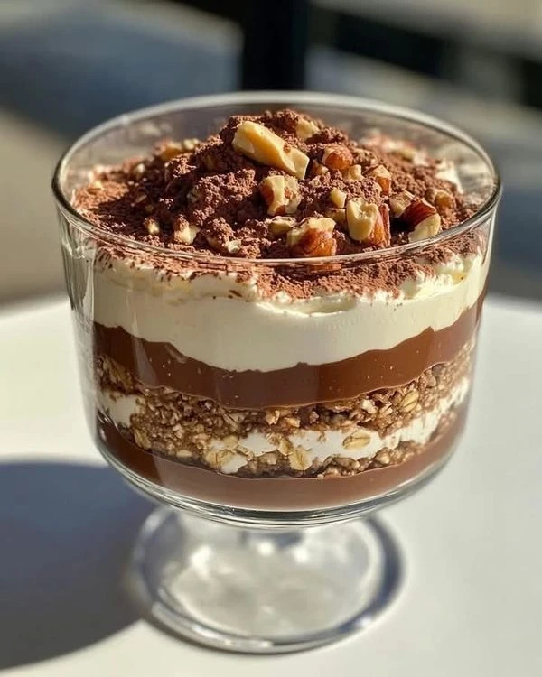 Tiramisú de avena. Foto: Pinterest