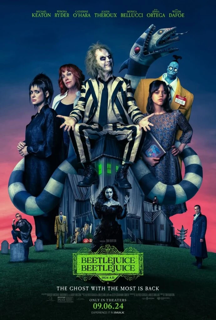 "Beetlejuice Beetlejuice" arrasa en Netflix.