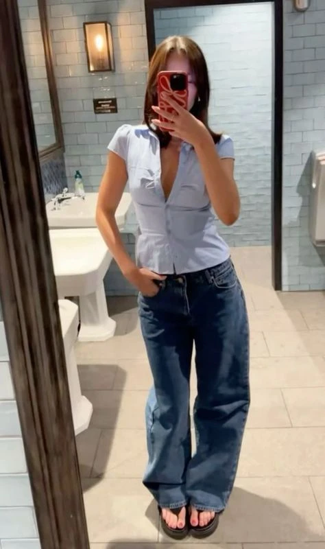 Esta blusa resurgió de los 2000.