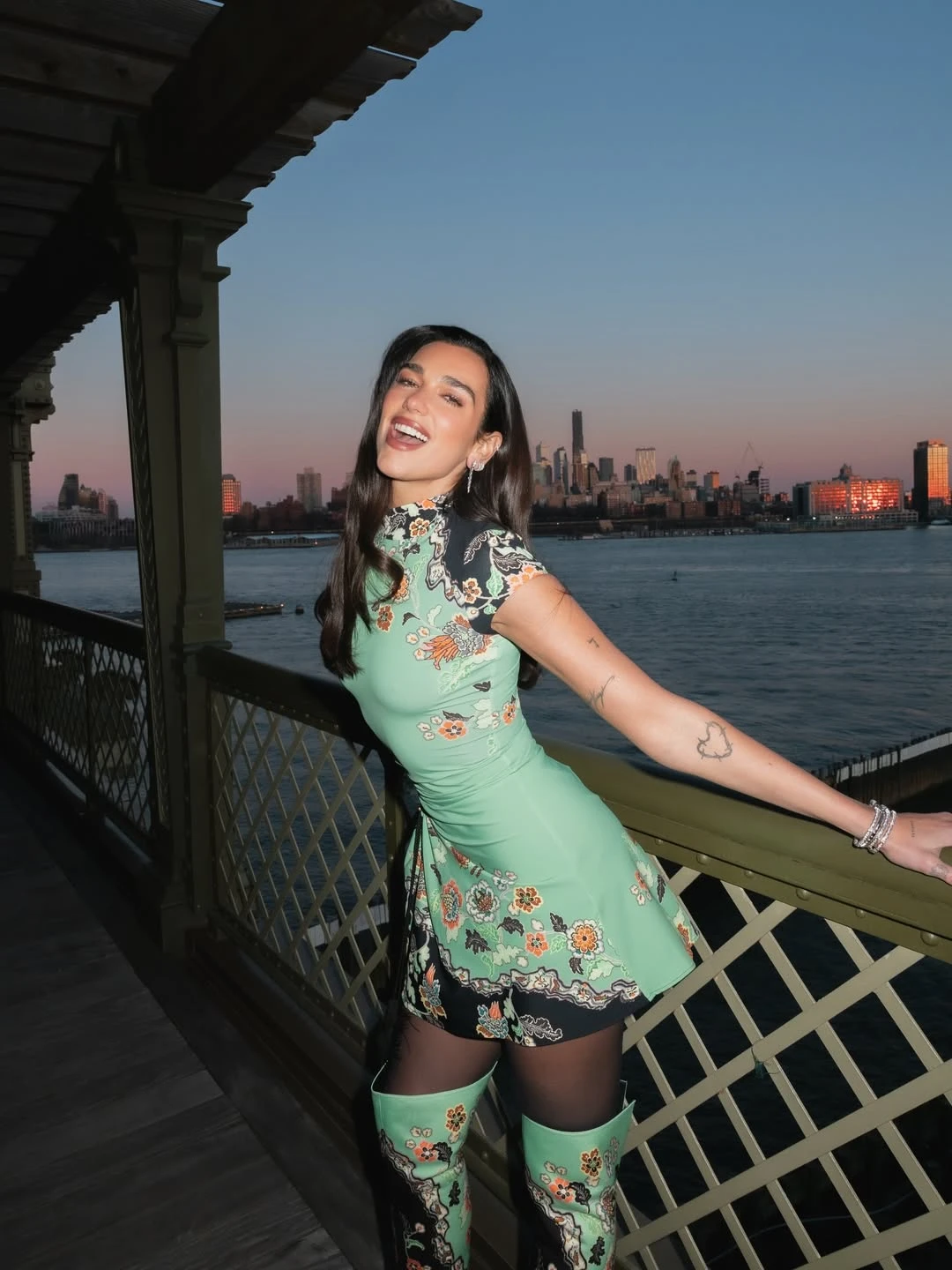 Dua Lipa by Roberto Cavalli.