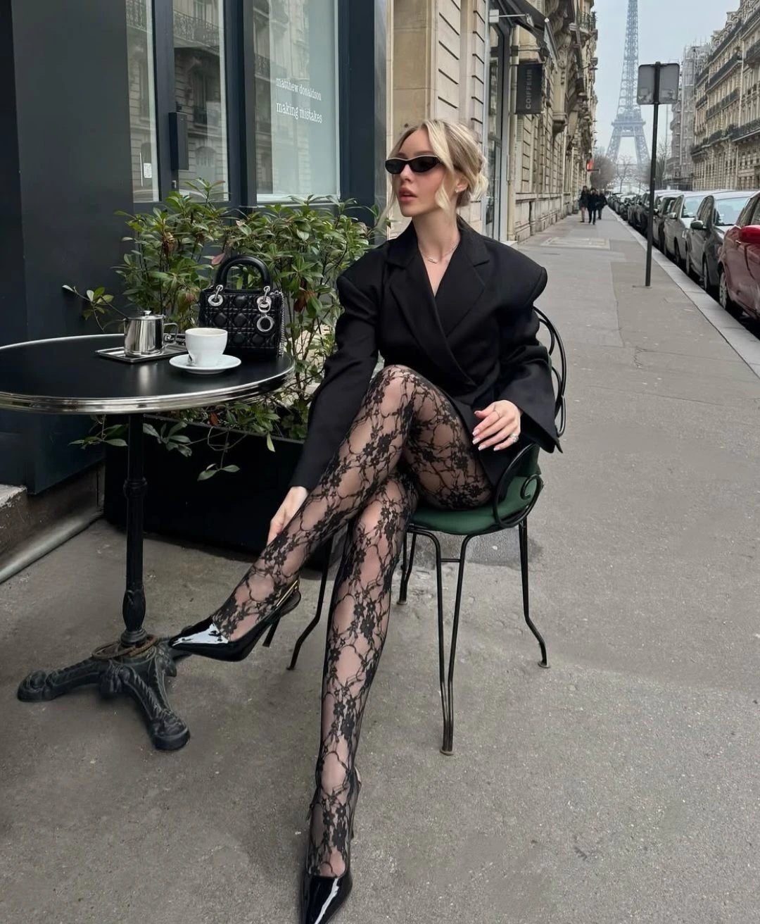 Las medias de encaje vuelven para quedarse. 