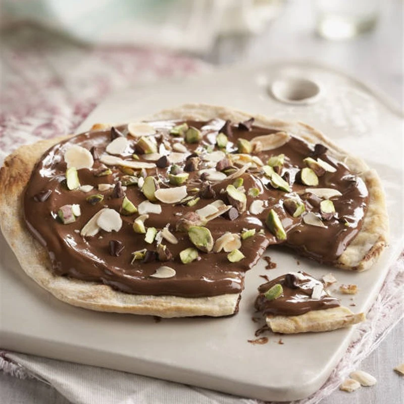 Mini pizza dulce: la receta del postre fácil con chocolate que se prepara en minutos

