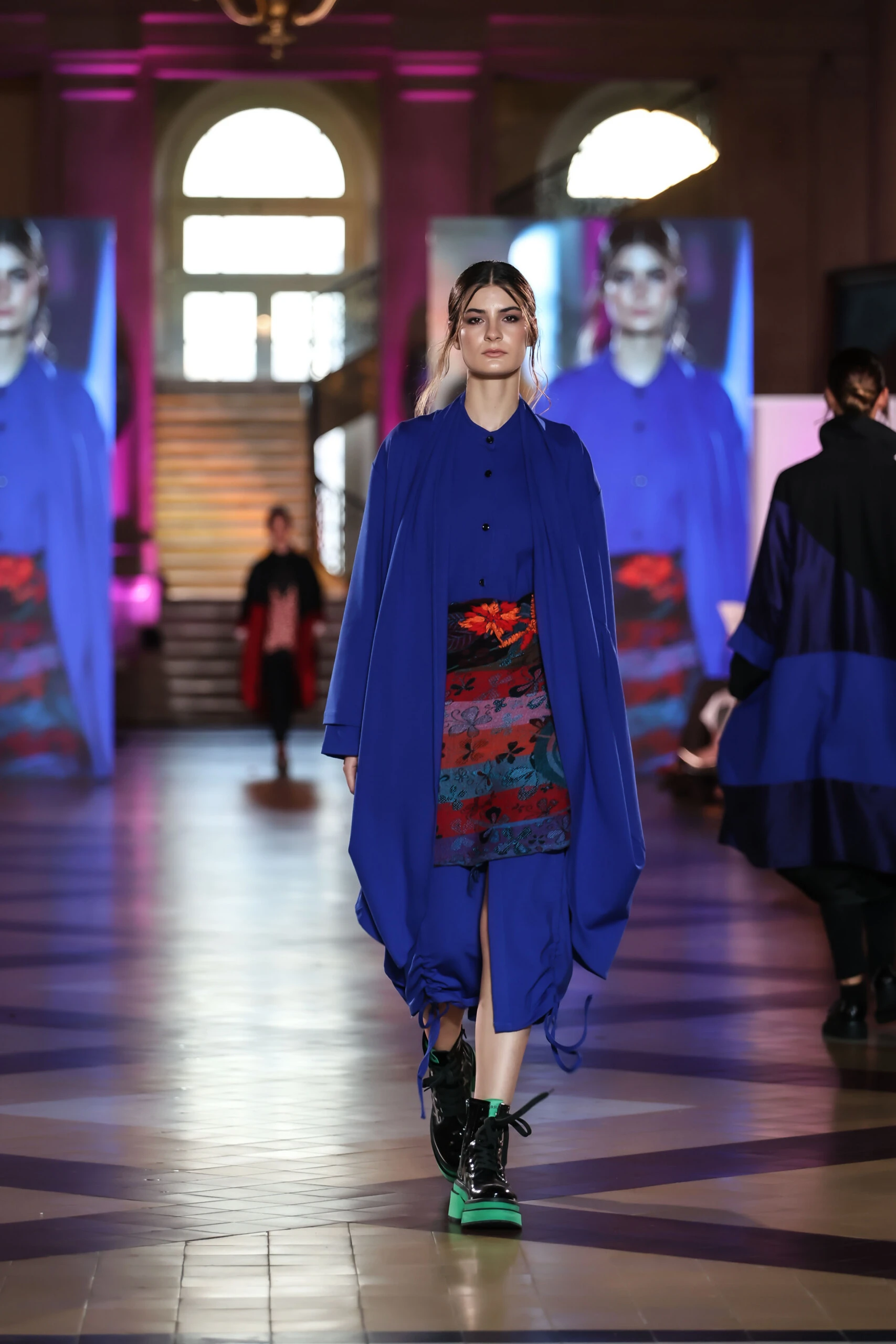 Marisa Marana en pasarela. 