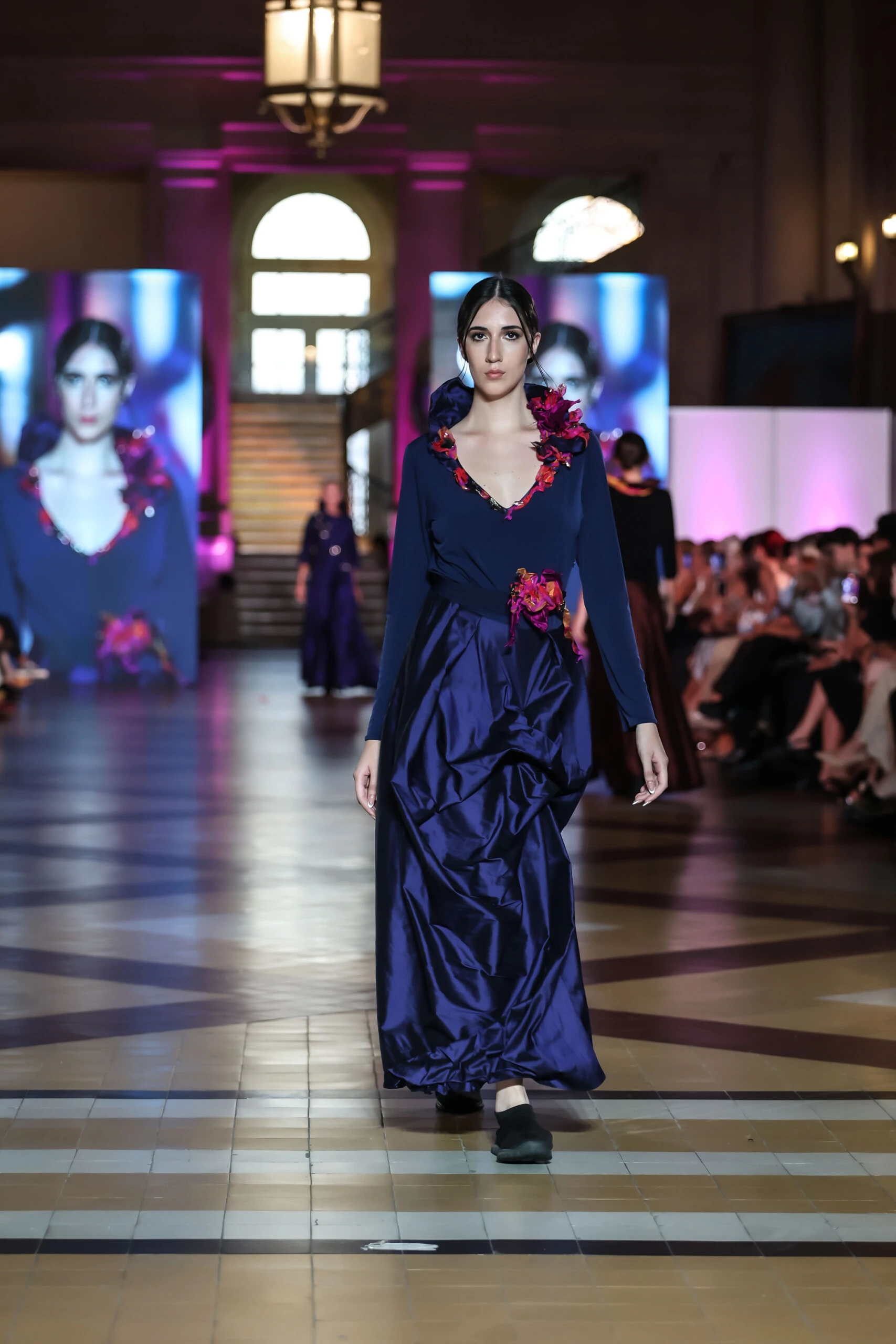 Marisa Marana en pasarela. 