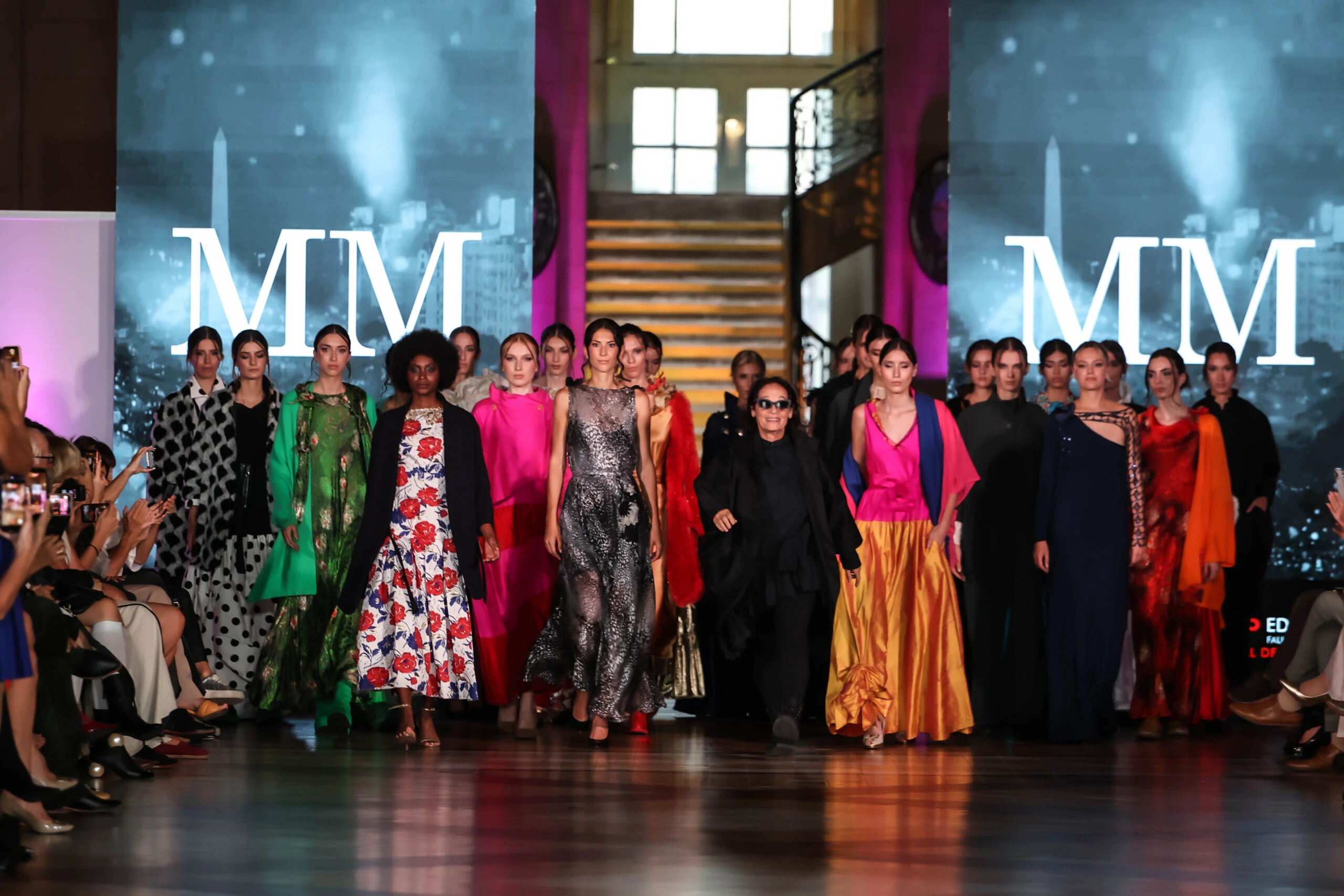 Marisa Marana en pasarela. 