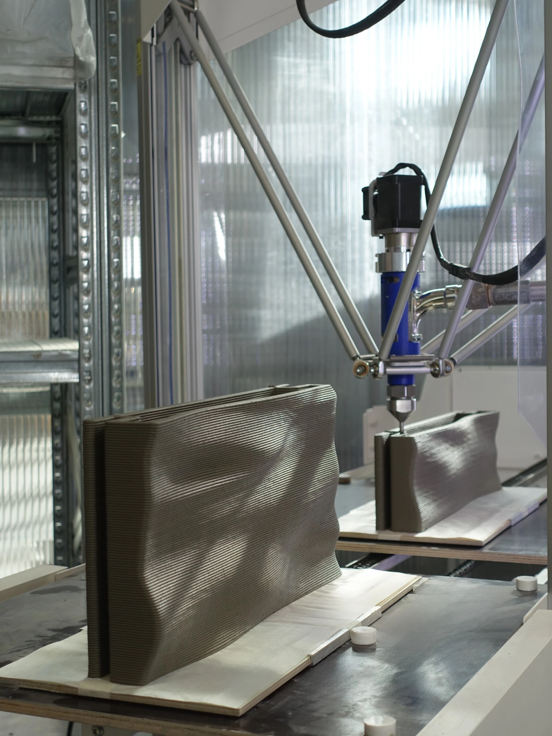 El proyecto de IOUS Studio redefine el concepto de revestimiento. 