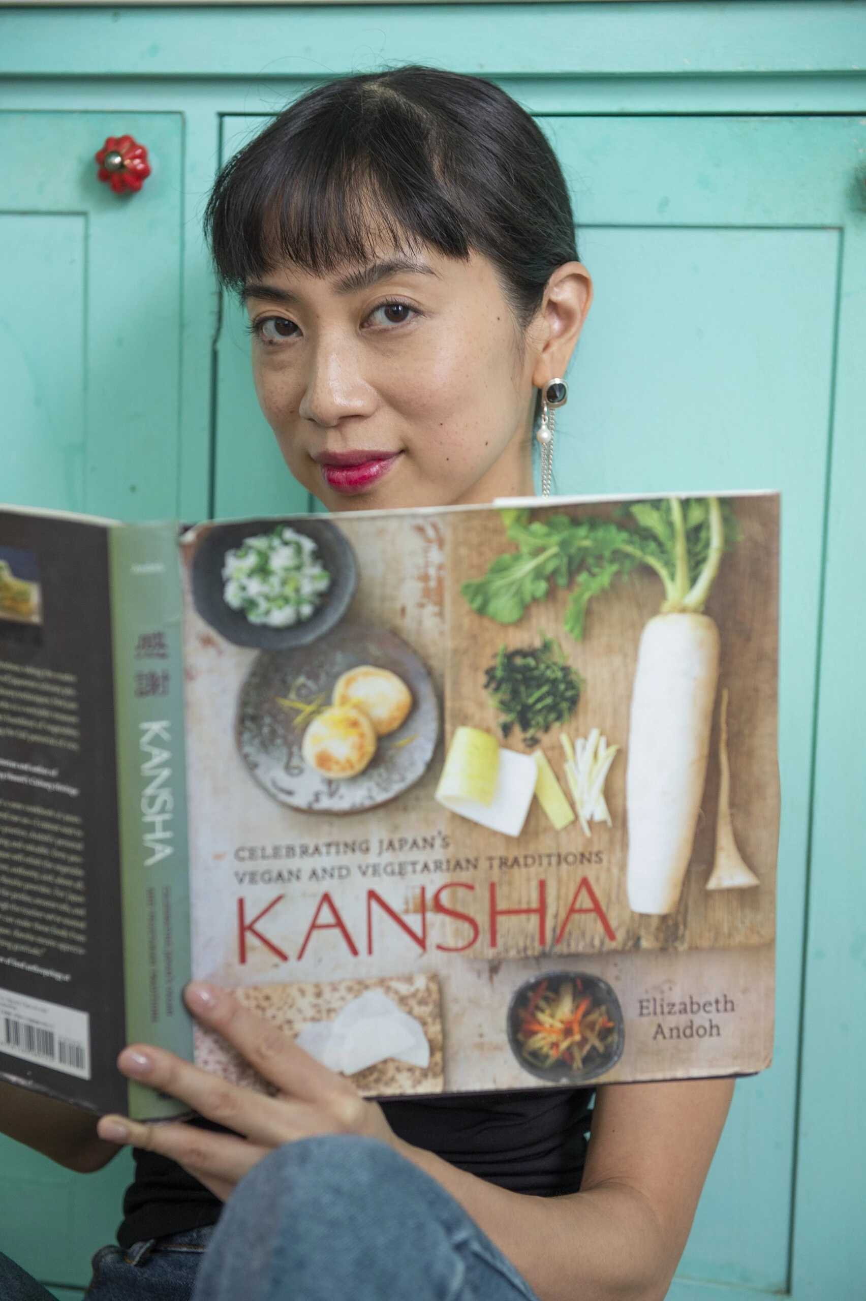 “También di muchos talleres de cocina vegana. 