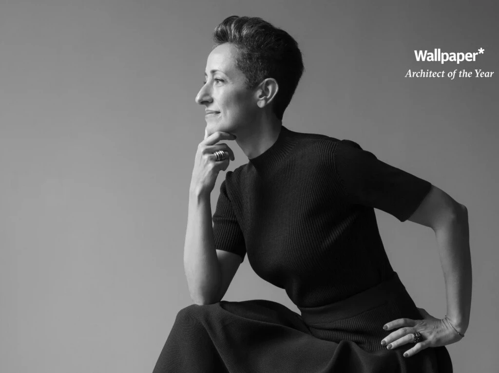 La multimpremiada Lina Ghotmeh, nacida en el Líbano, con sede en París. 