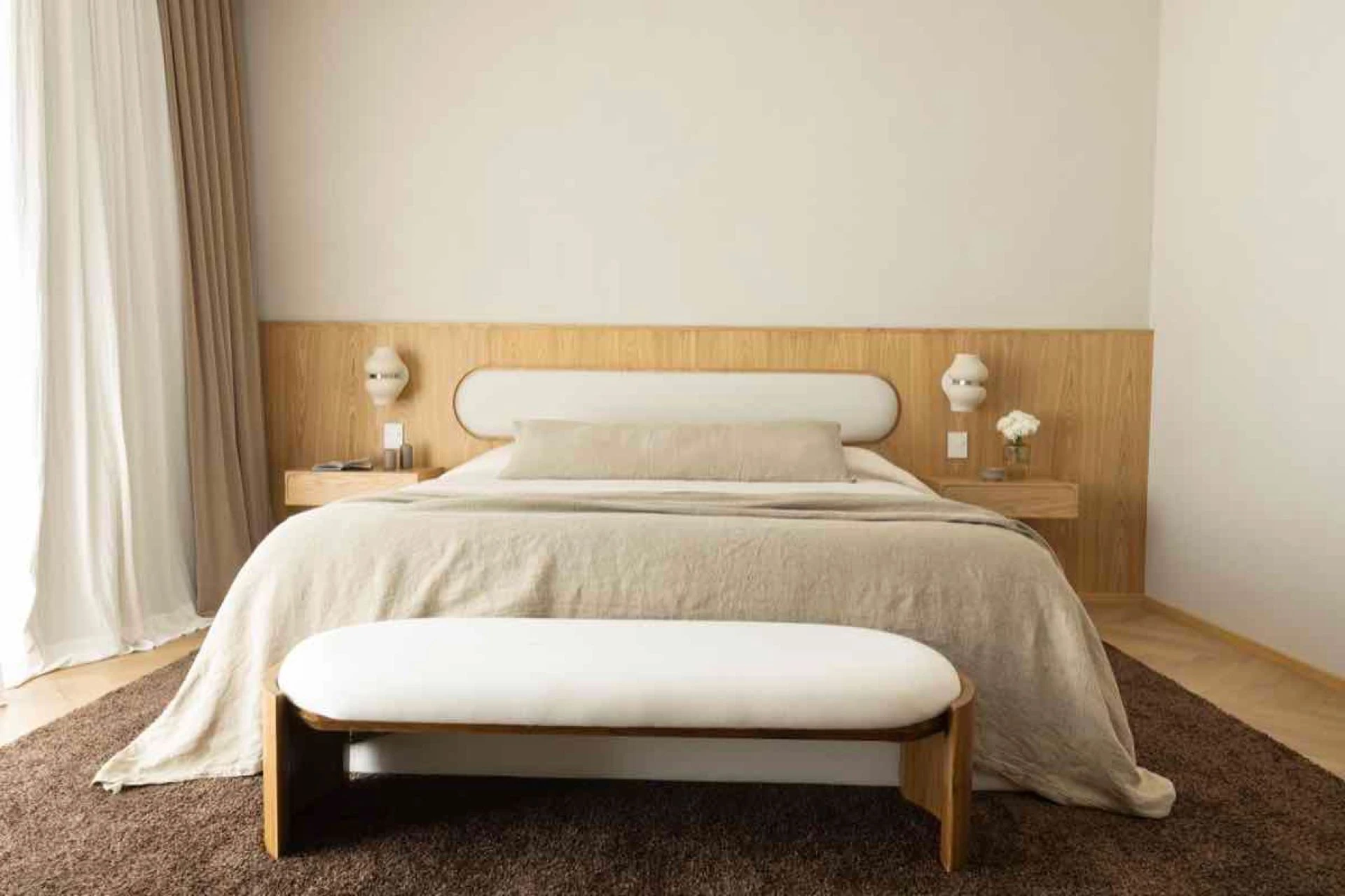 Esta máster suite de inpiración mediterránea y con cierto touch oriental 