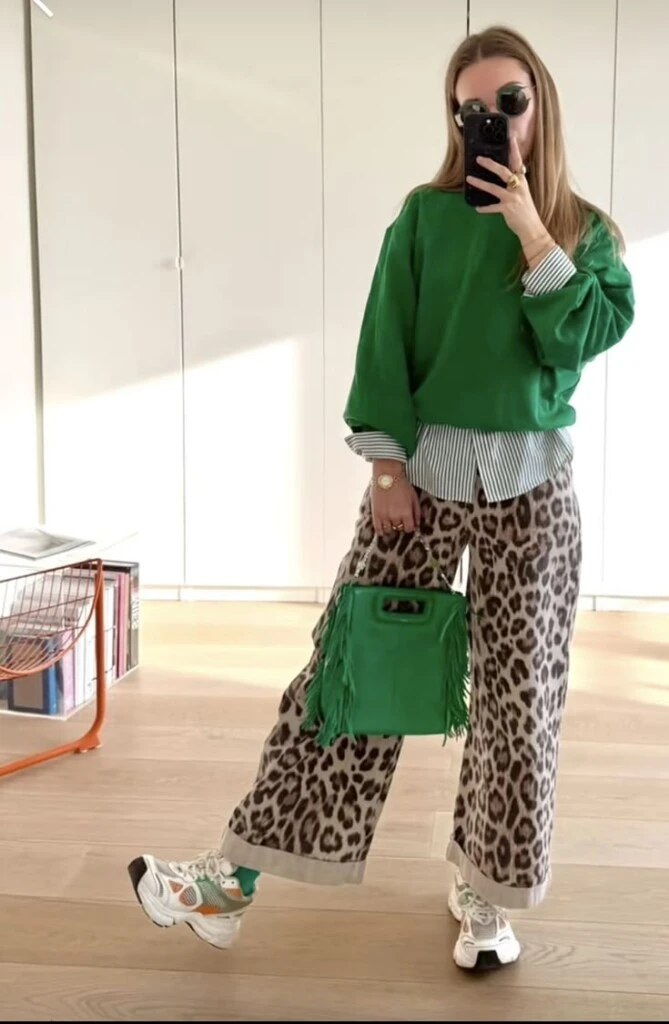 Ponele color al animal print