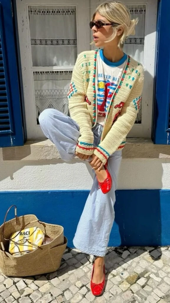 Suéter, infaltable.