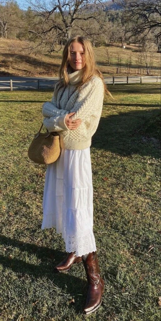 Vestido más suéter