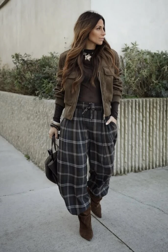 Pantalón liviano, chaqueta