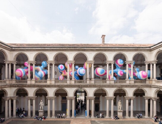 Galería de instalaciones de Milan Design Week 2026