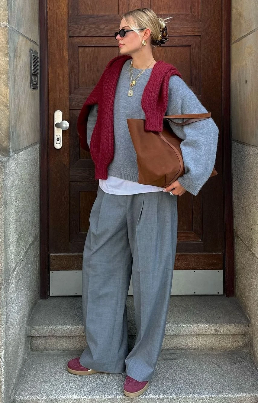 Suéter tejido, un básico del invierno.