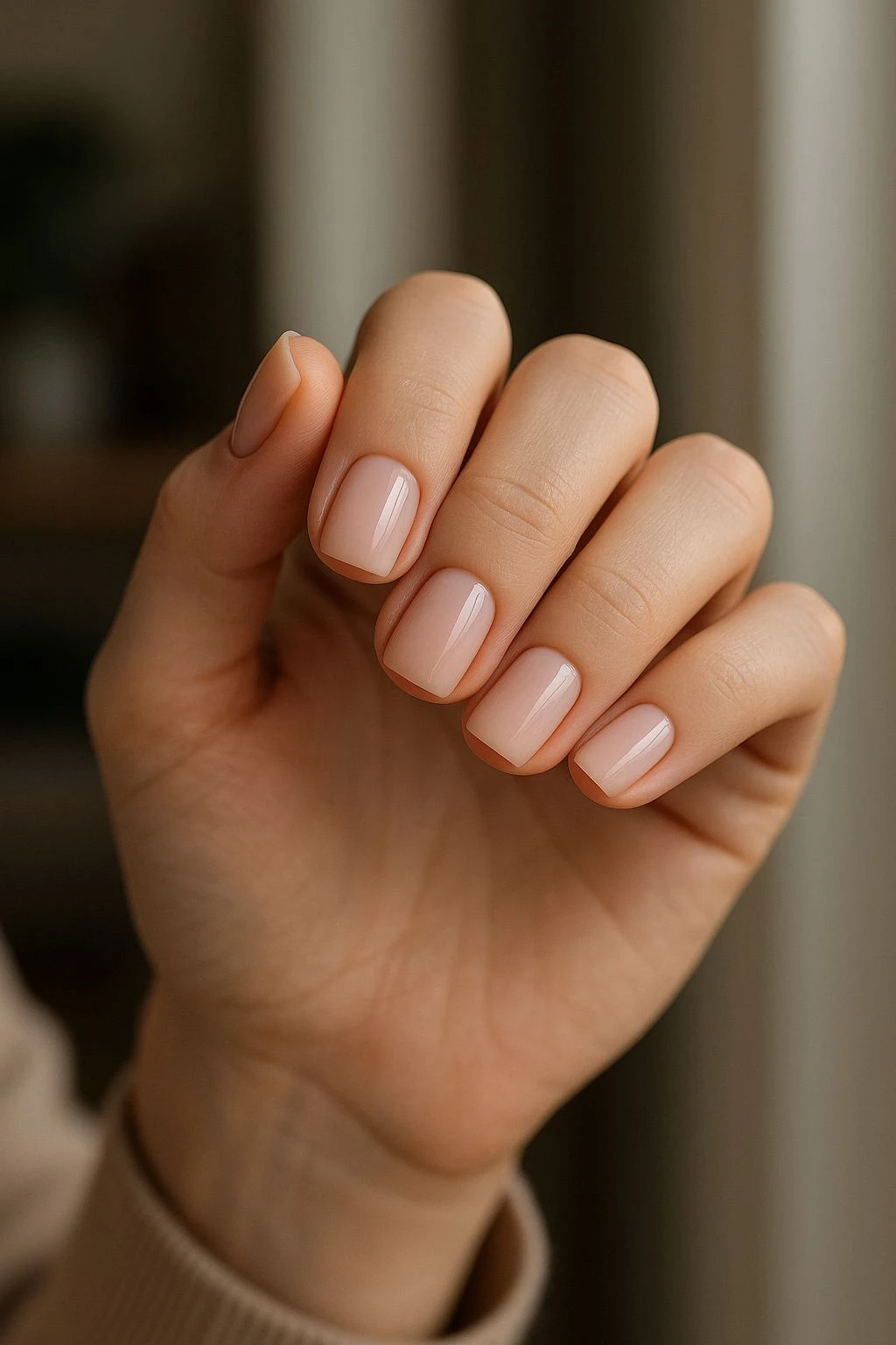 Uñas simples y naturales, la tendencia del invierno 2026.