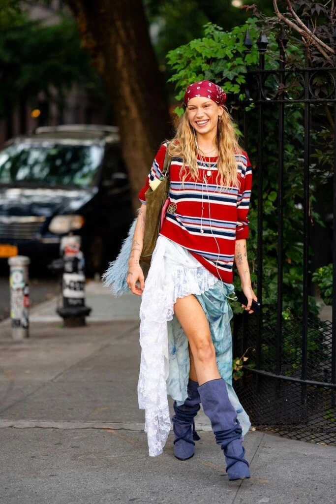 Este estilo se apoderó del street style.