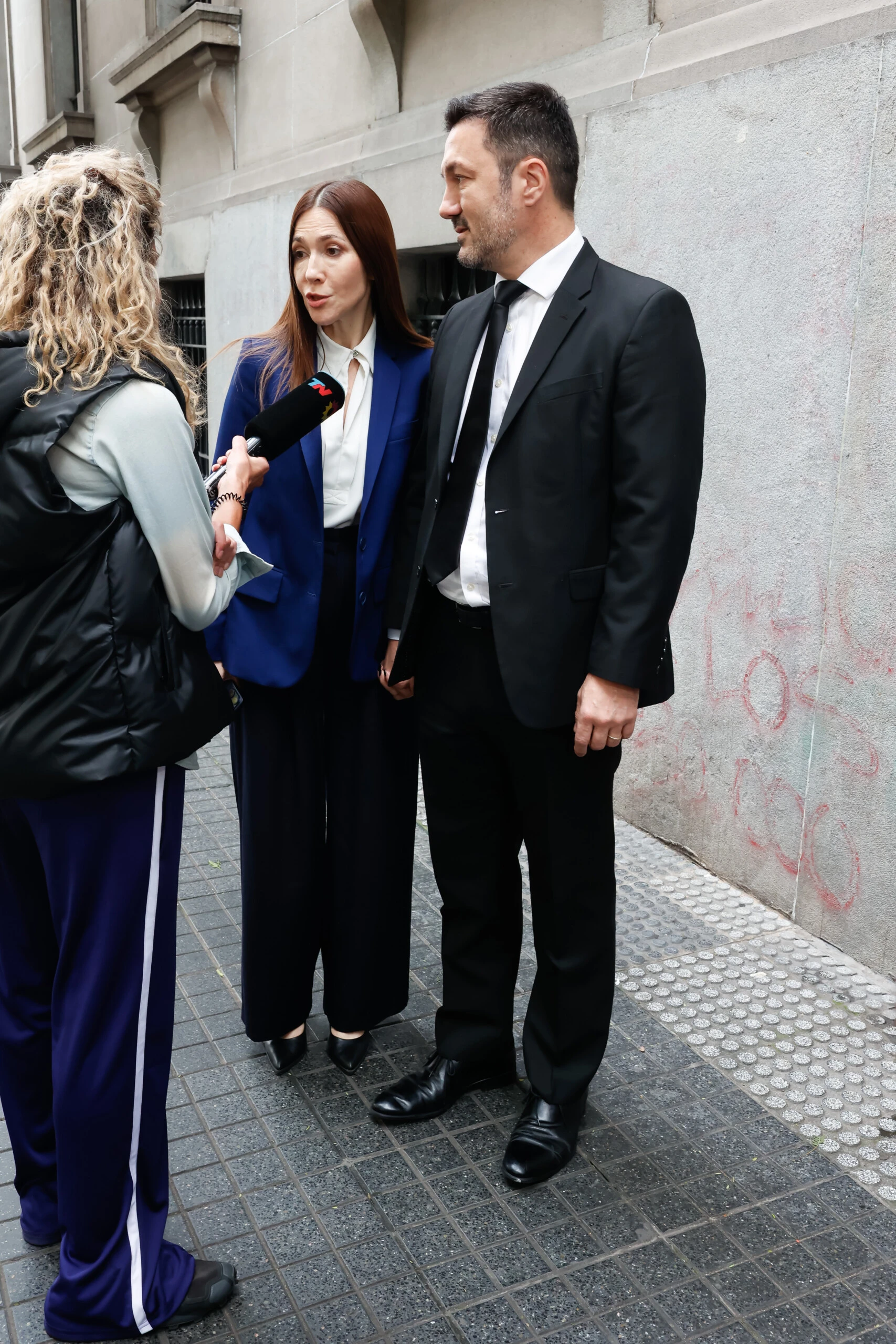 Cristina Pérez y Luis Petri. 