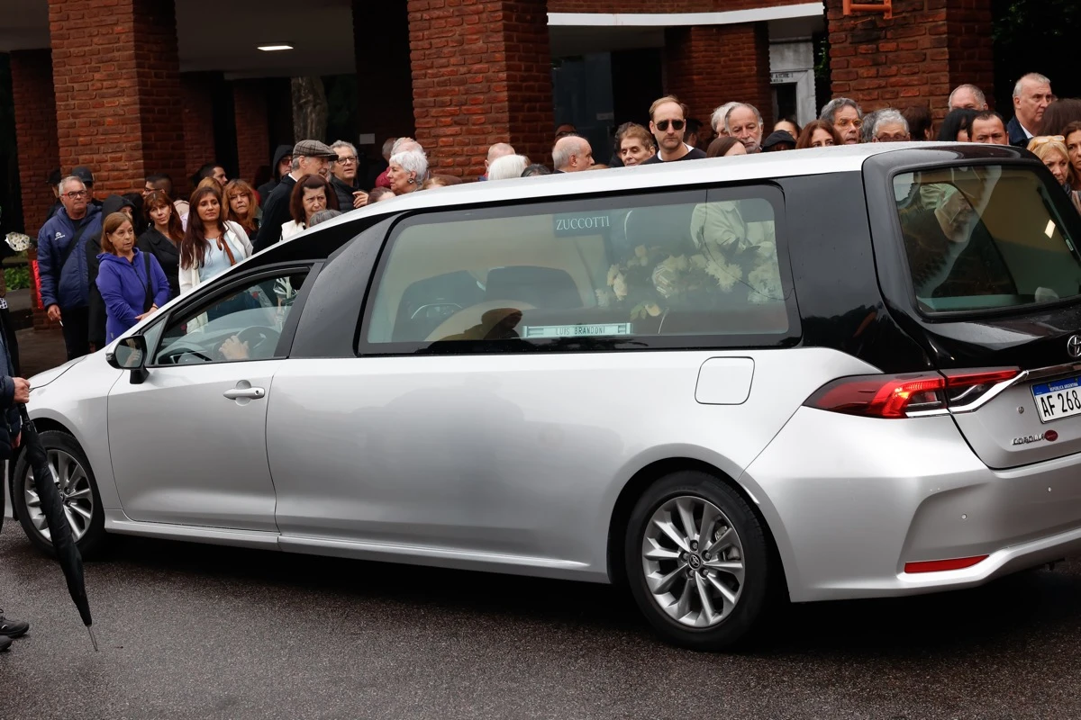 Así fue la despedida final a Luis Brandoni