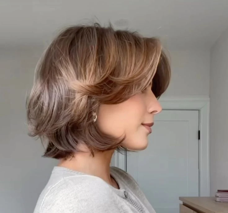 El corte soft layered bob marca tendencia.