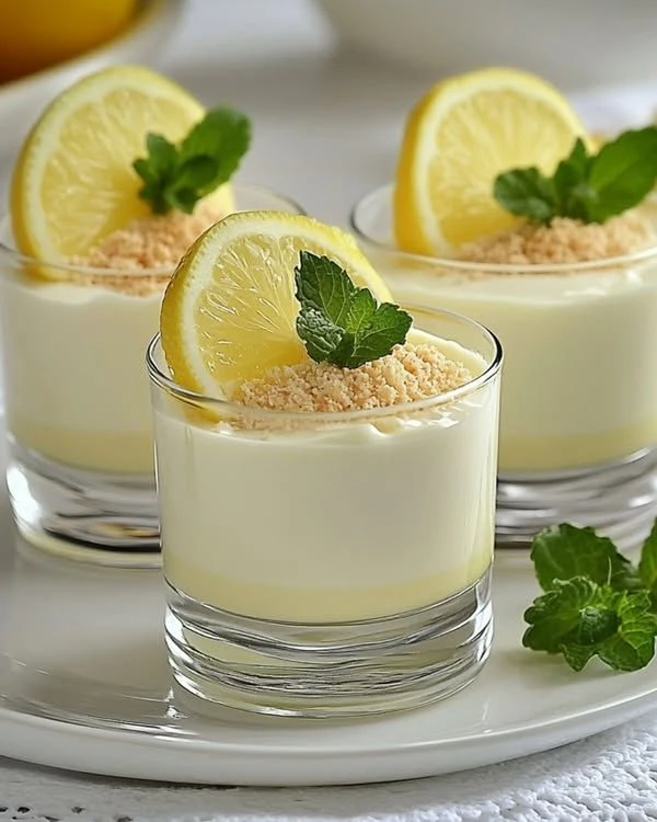 Postre rápido de limón: una receta fresca, fácil y lista en minutos

