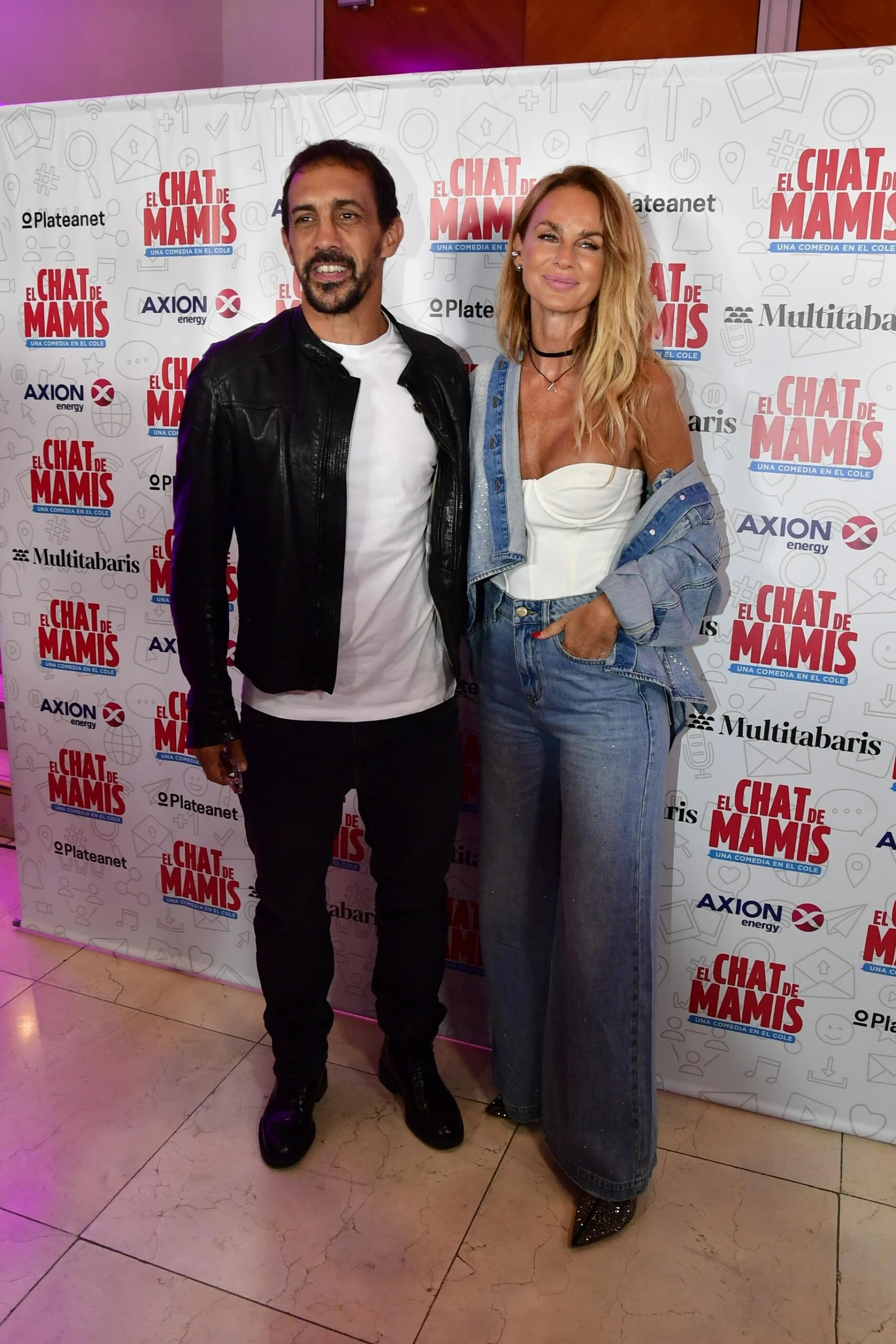 Sabrina Rojas y José Chatruc.