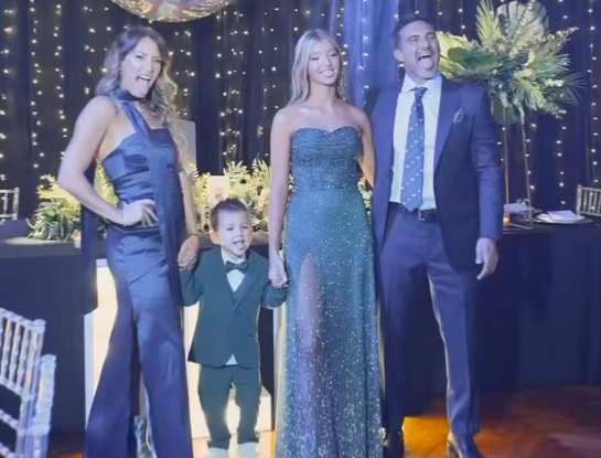 El conmovedor video de Fabián Cubero que emocionó a Allegra en sus 15: "Te cuidan desde el cielo"