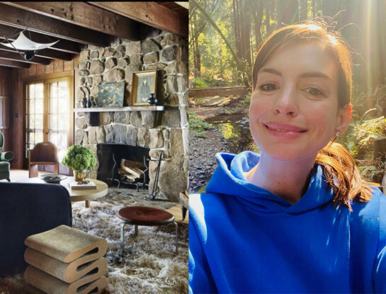 Así es la casa de campo de Anne Hathaway en California: un refugio con historia, diseño y espíritu romántico