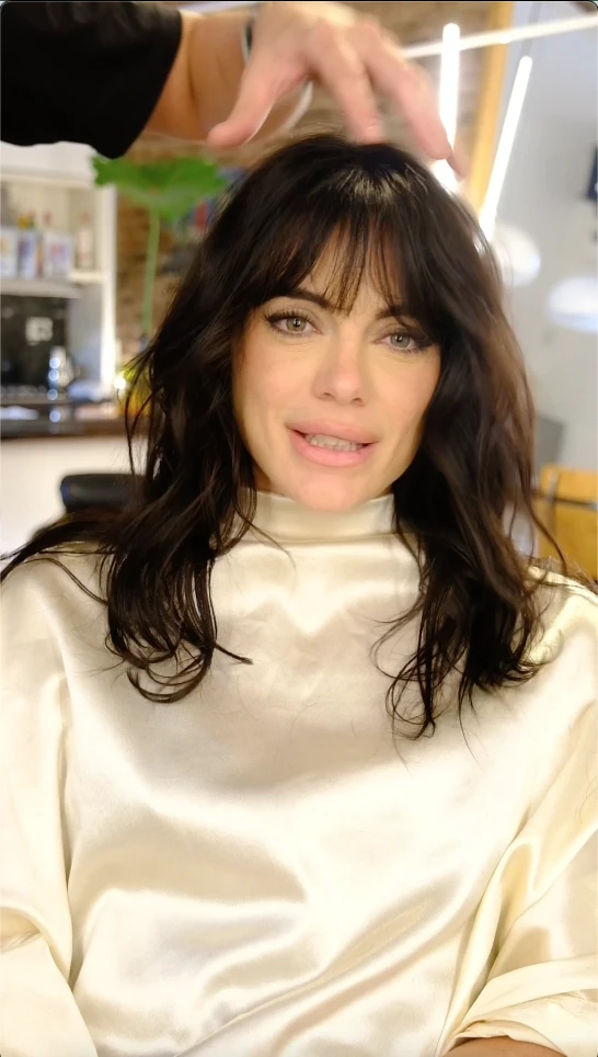 Emilia Attias renovó su look. 